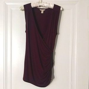 Banana Republic sleeveless wrap top